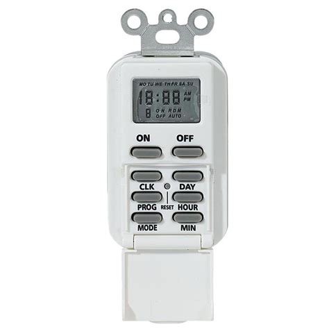 daylight sensor timer lowes electric box|lowe's outdoor timers for lights.